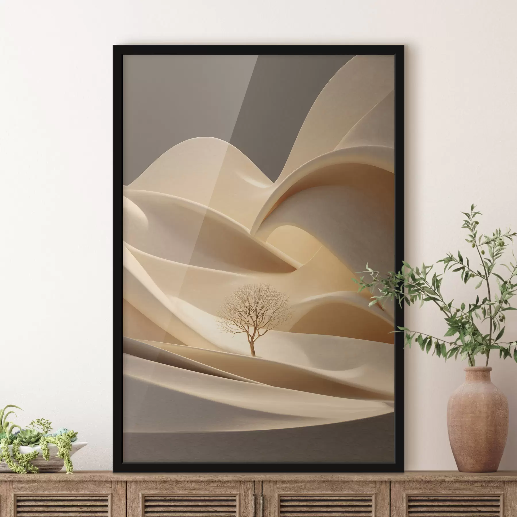 carta da parati un possente leone in stile acquerello nr. f48530