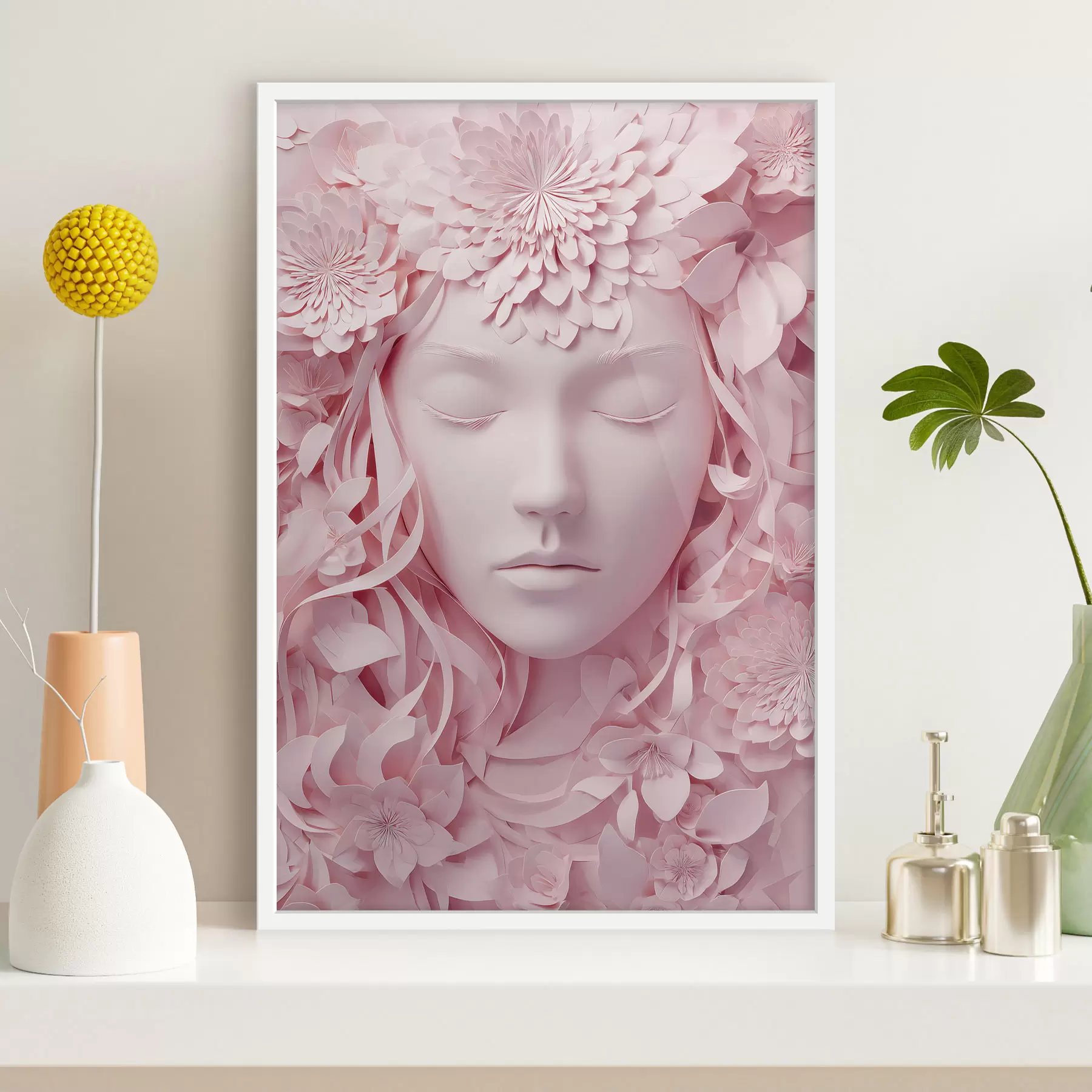 carta da parati delicati fiori di campo nr. f48549