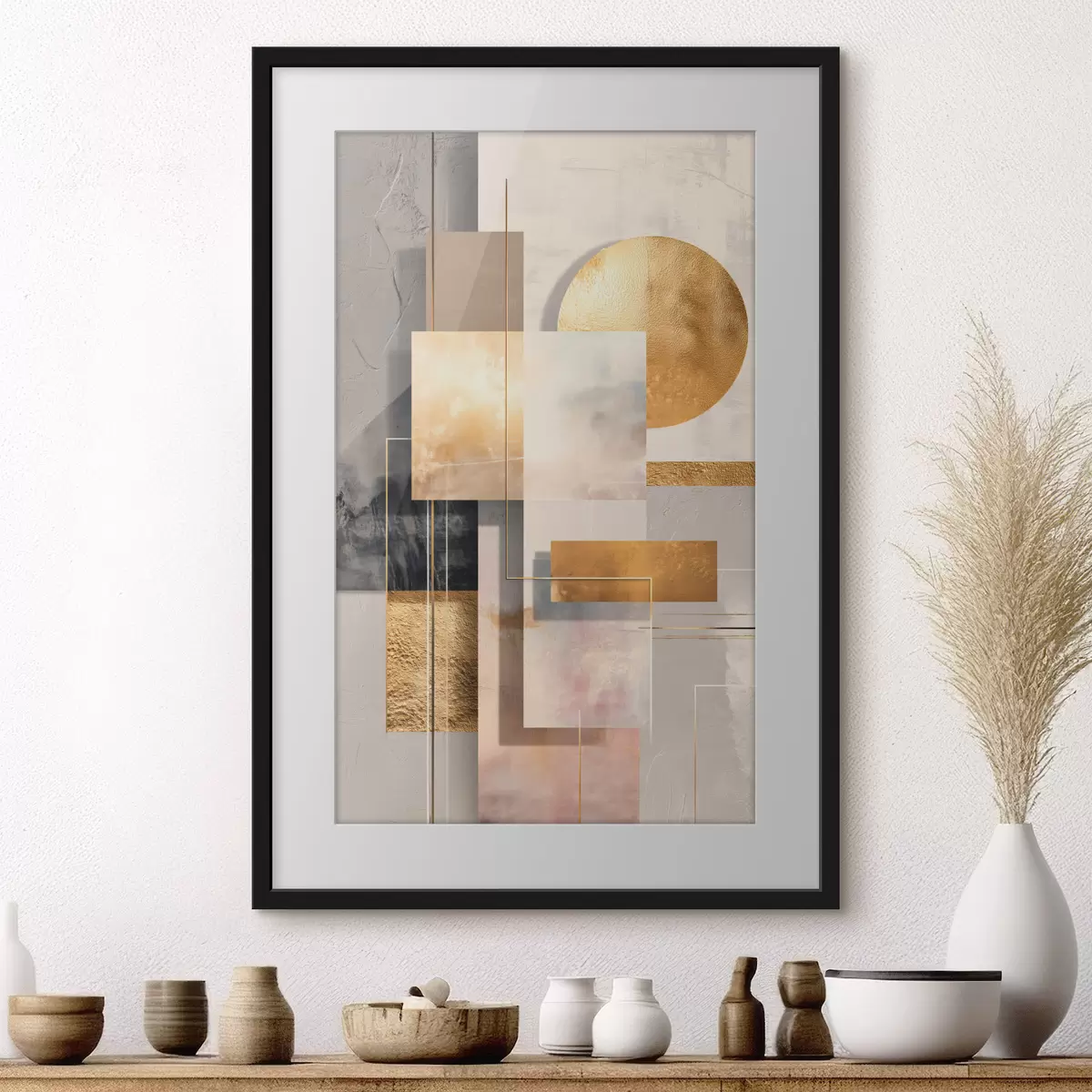 Poster Geometria e speranza f48196