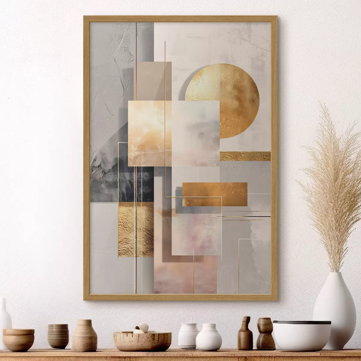 Poster Geometria e speranza f48196