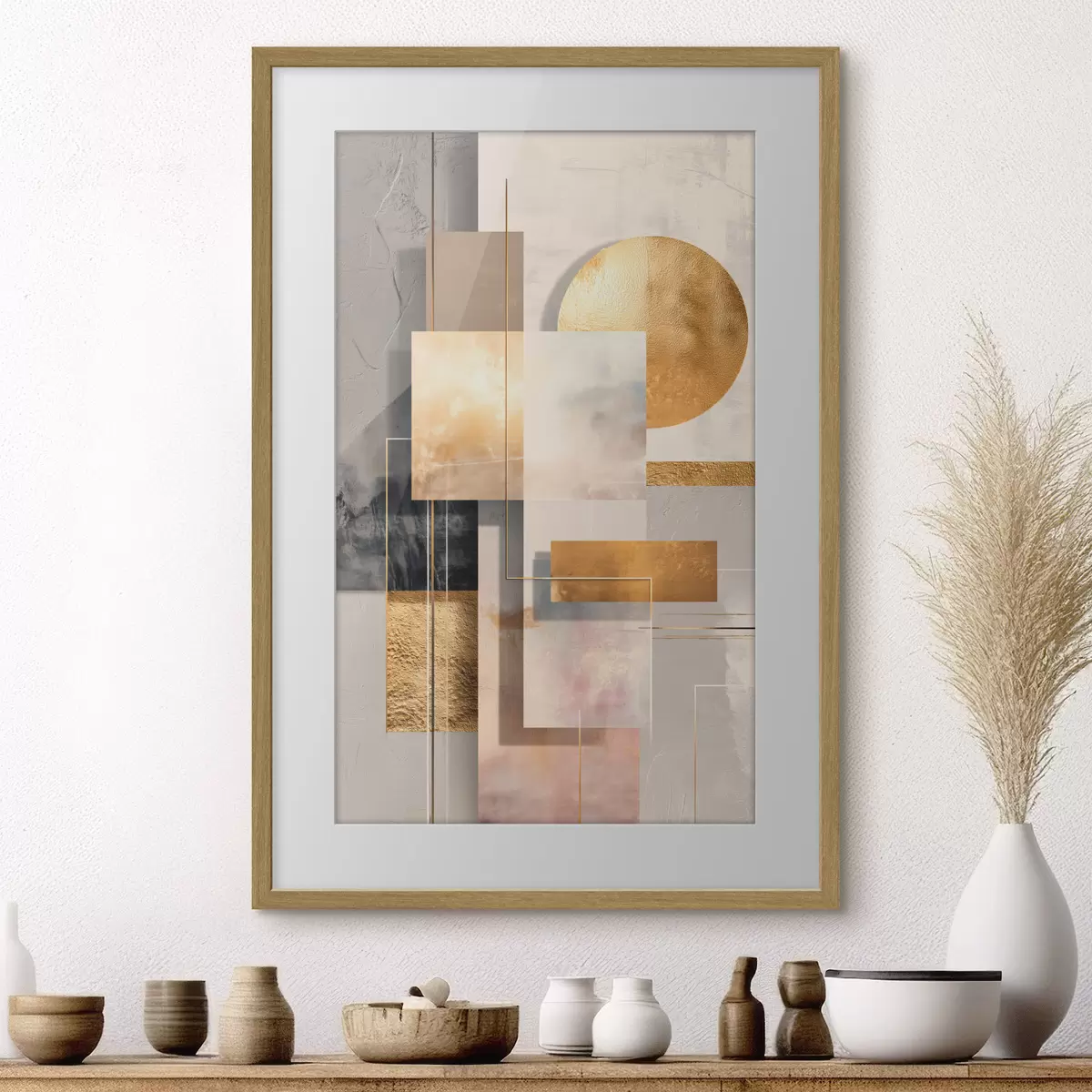 Poster Geometria e speranza f48196