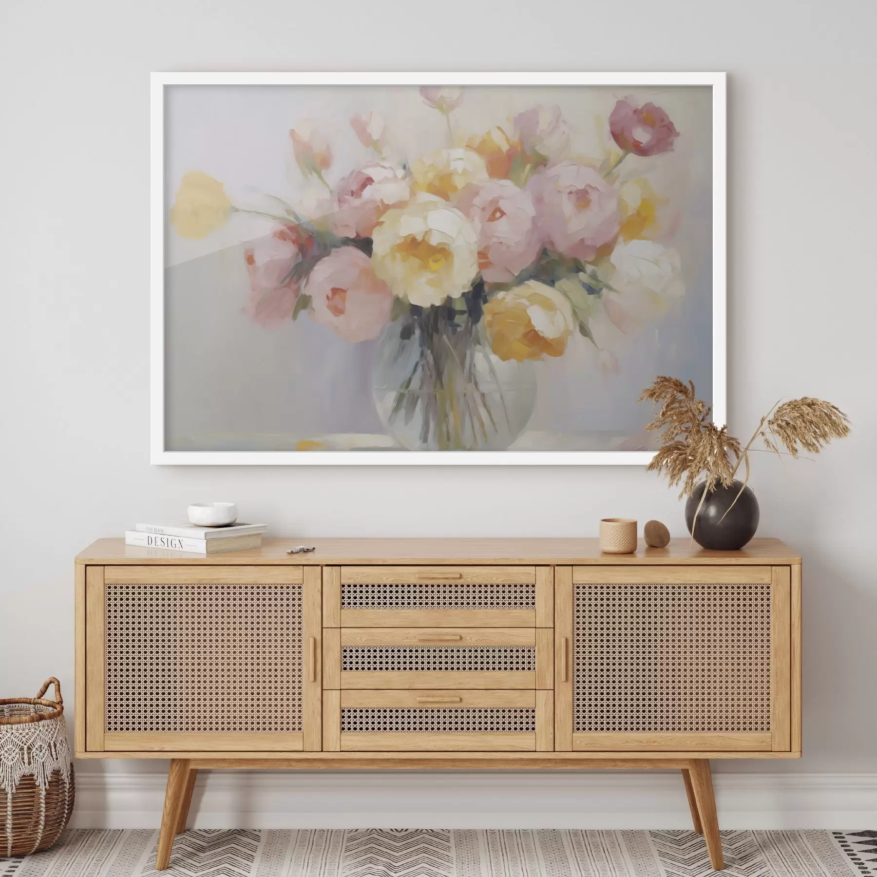 carta da parati Un mazzo di fiori in un vaso nr. f48592