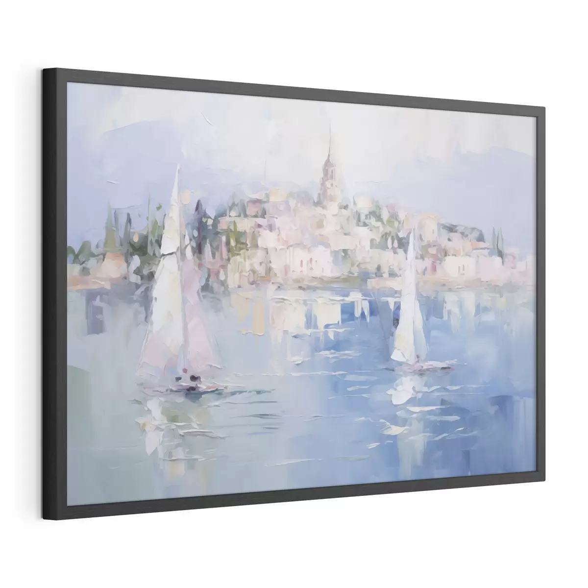 Poster Paesaggio costiero in riva al mare f48594