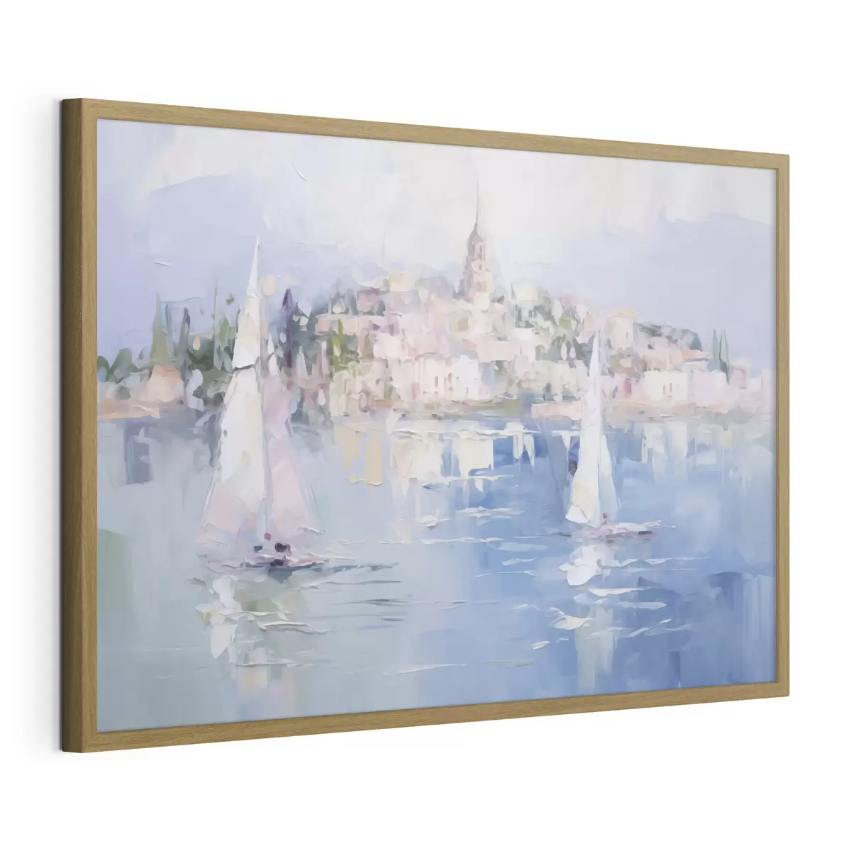 Poster Paesaggio costiero in riva al mare f48594