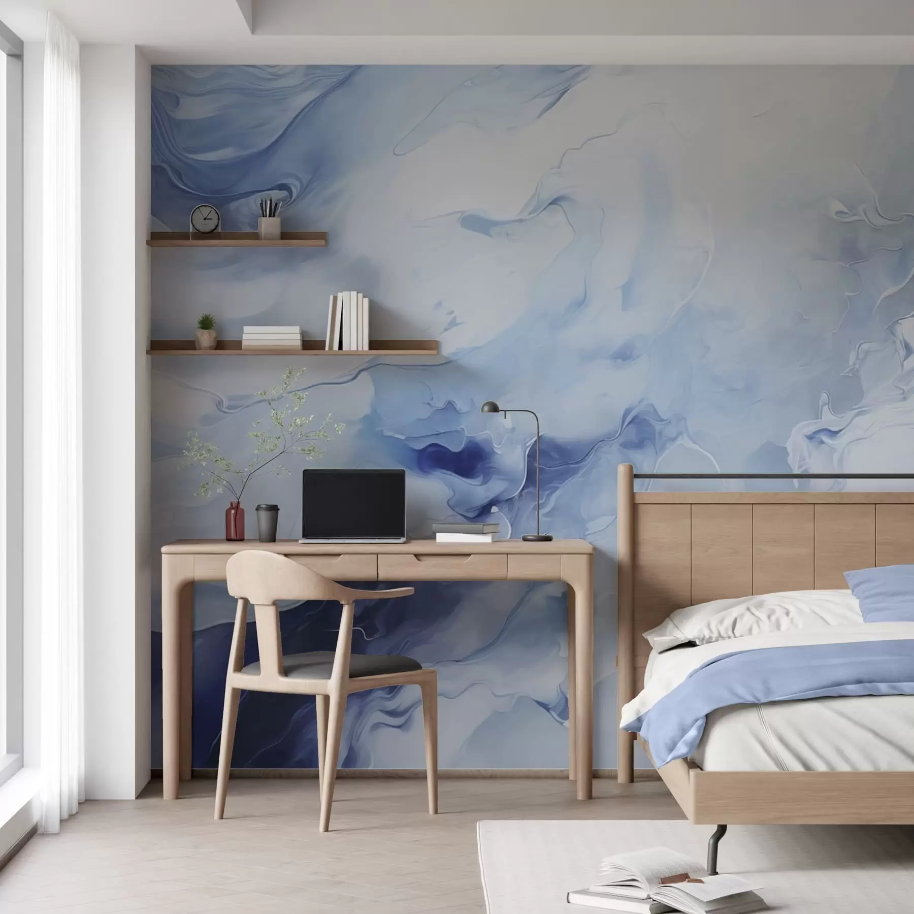 carta da parati Vene raffinate del marmo nr. w05441