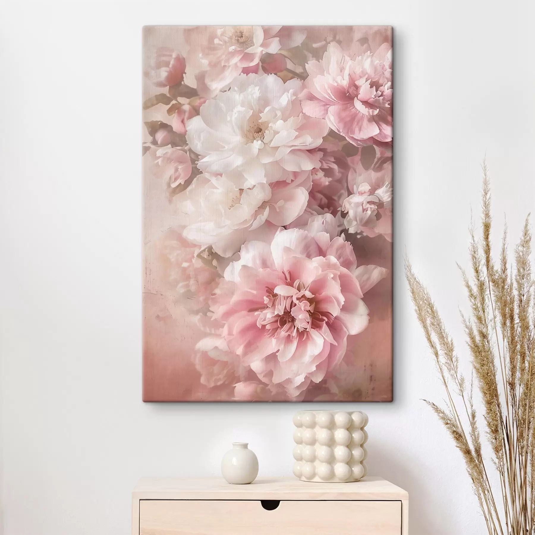 carta da parati Delicati fiori di peonia nr. s48566