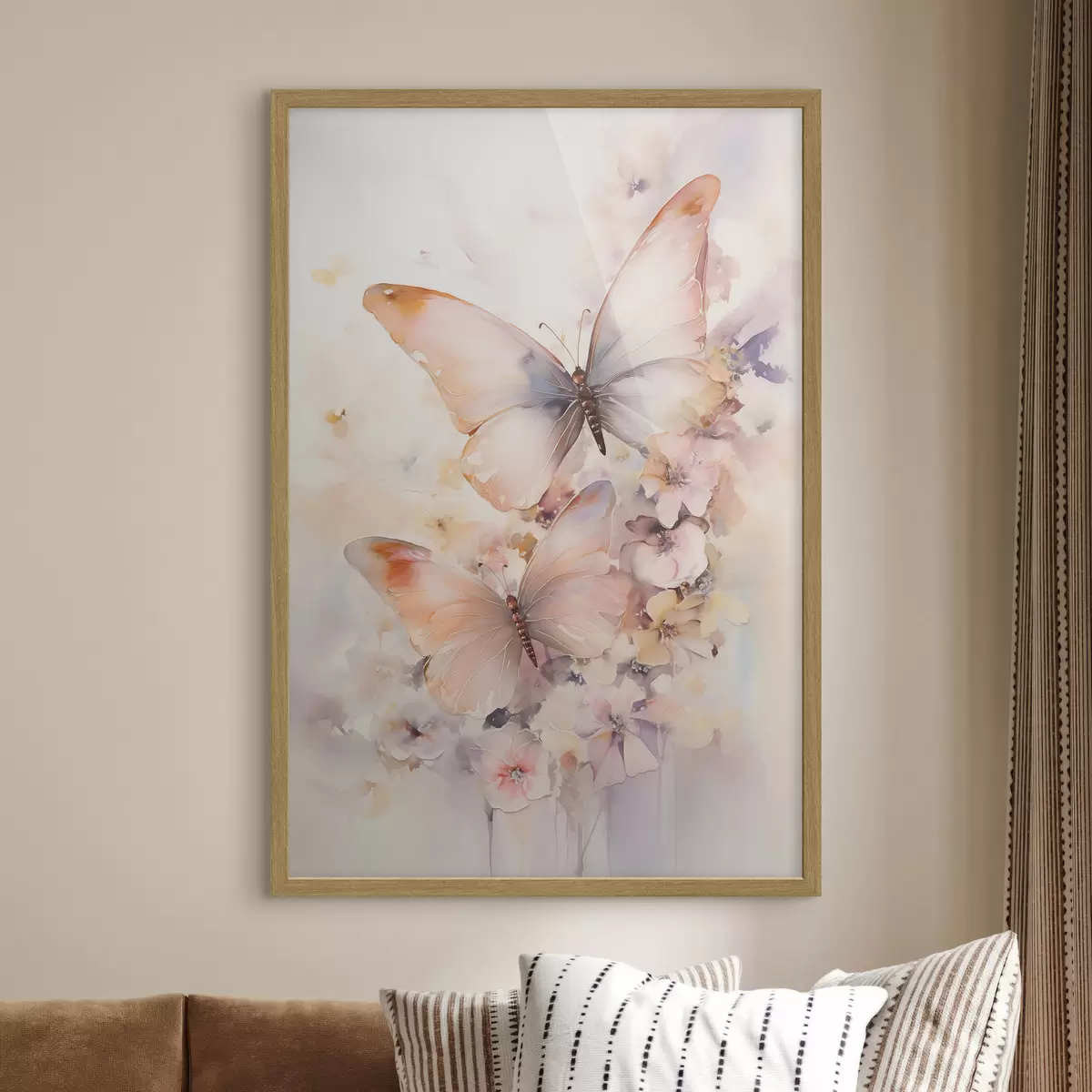 Poster Farfalle e tenerezza f48563