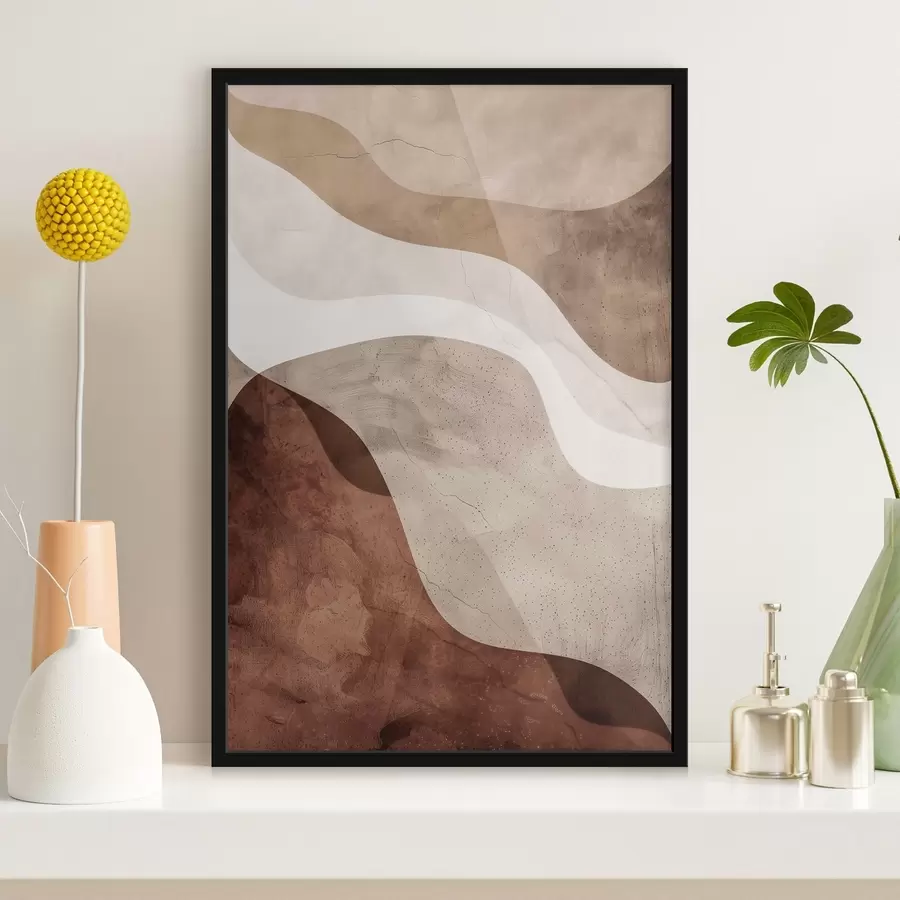 carta da parati Astrazione moderna, tonalità calde nr. f48580