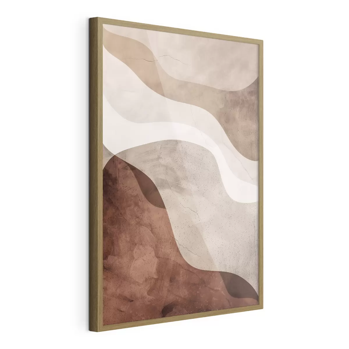 Poster Astrazione moderna, tonalità calde f48580