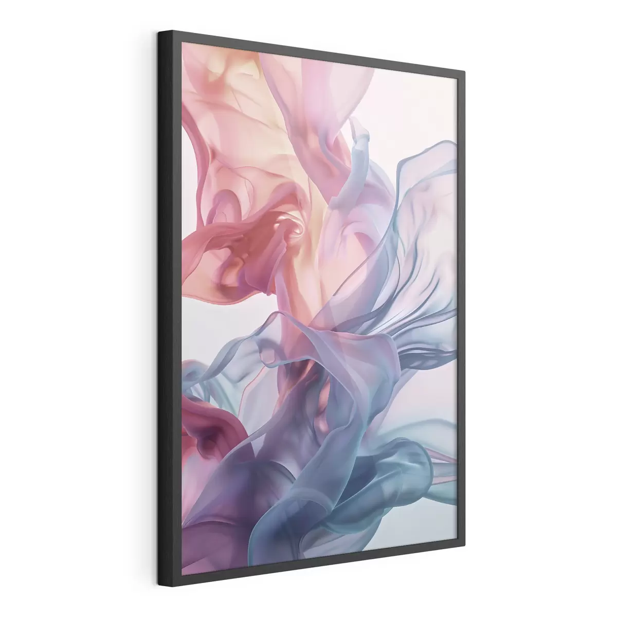 Poster Astrazione luminosa, onde colorate, stile contemporaneo f48581