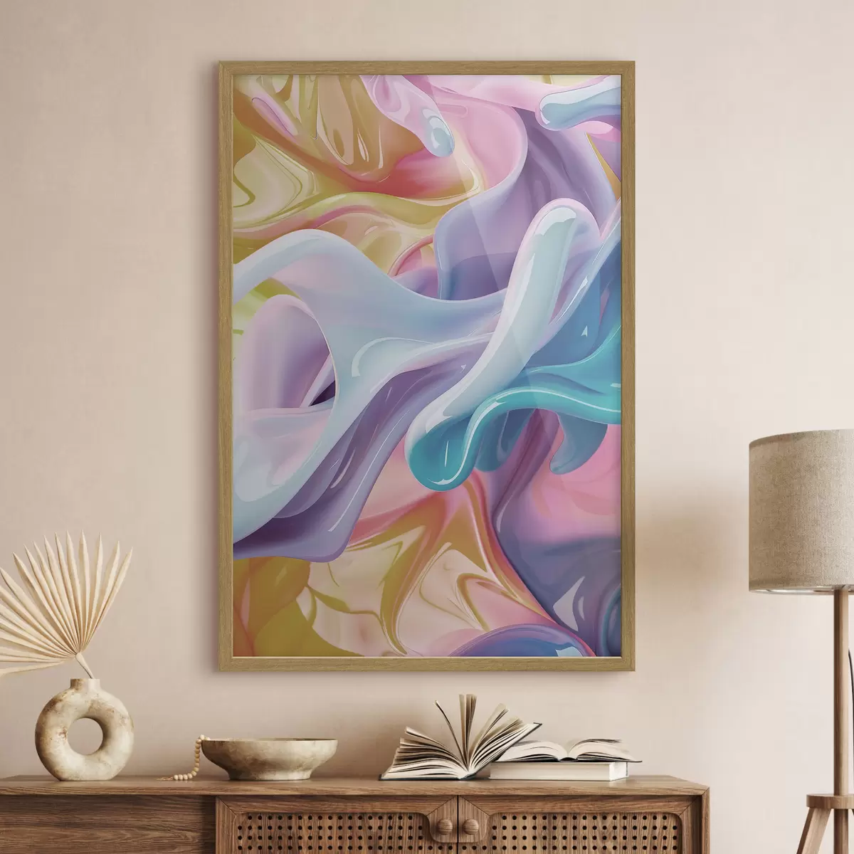 Poster Arte astratta, colori vivaci f48582