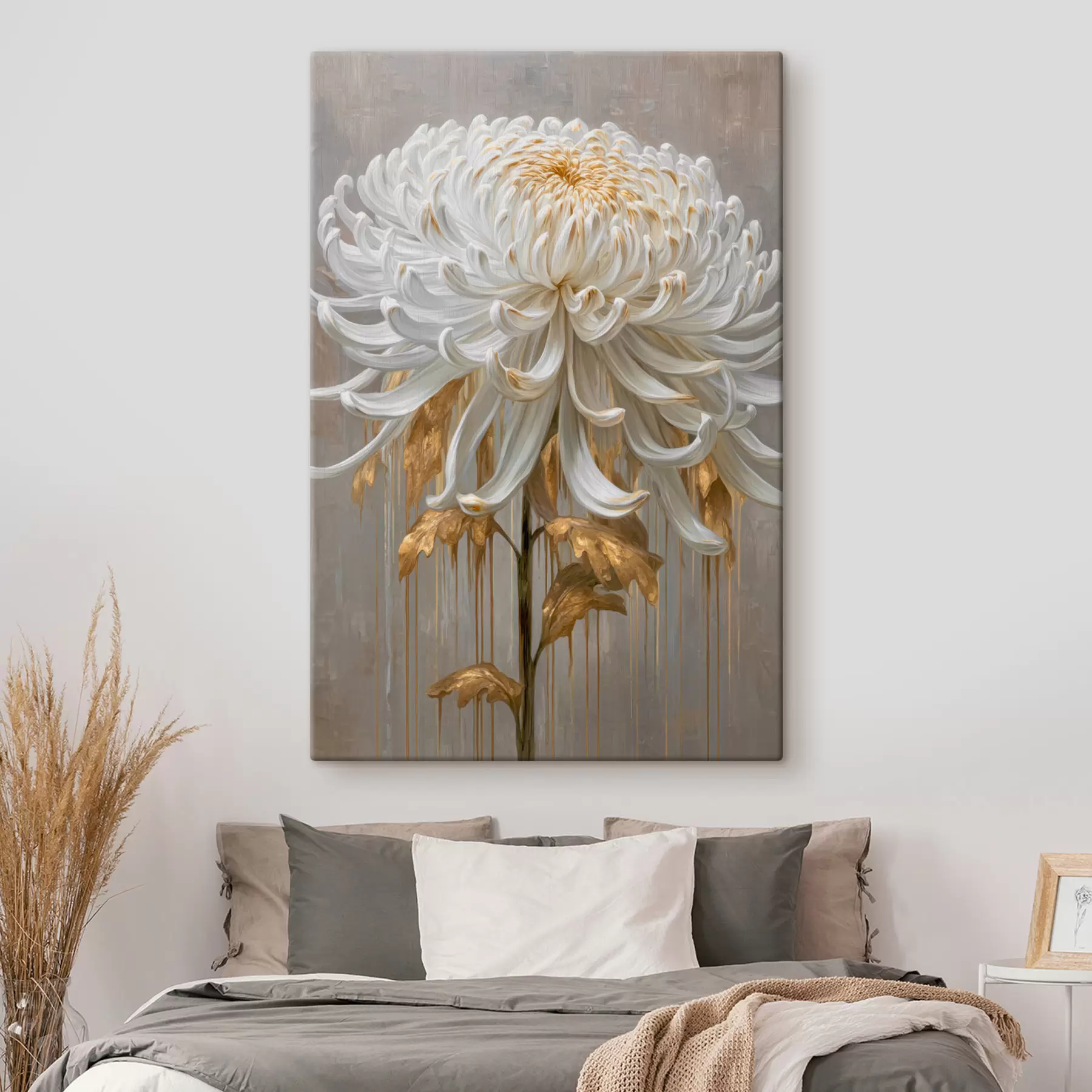 carta da parati Un grande fiore astratto nr. s48520