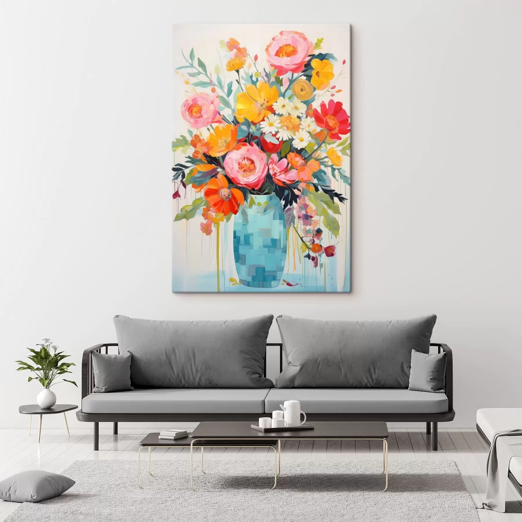 carta da parati Fiori luminosi nr. s48643