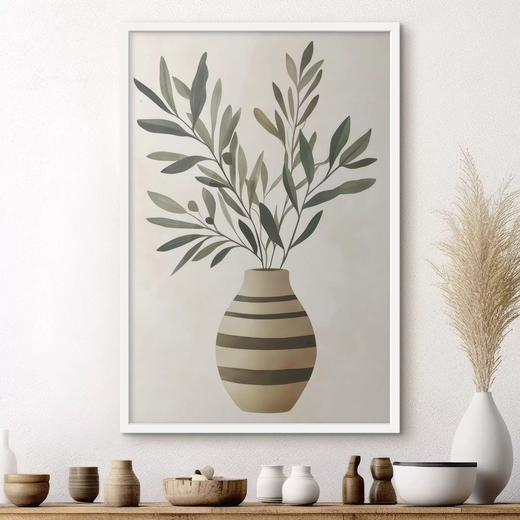 carta da parati Olivo nr. f48642