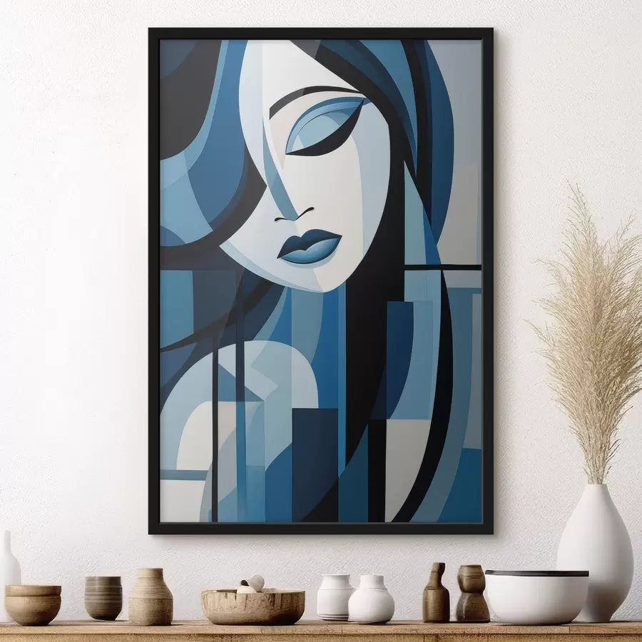 carta da parati Volto astratto nr. f48661