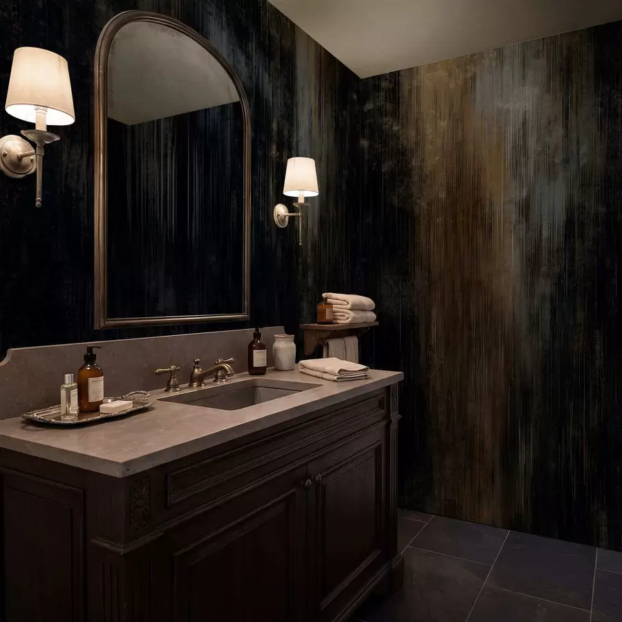 carta da parati Sfondo astratto scuro con striature verticali nr. w05121v5