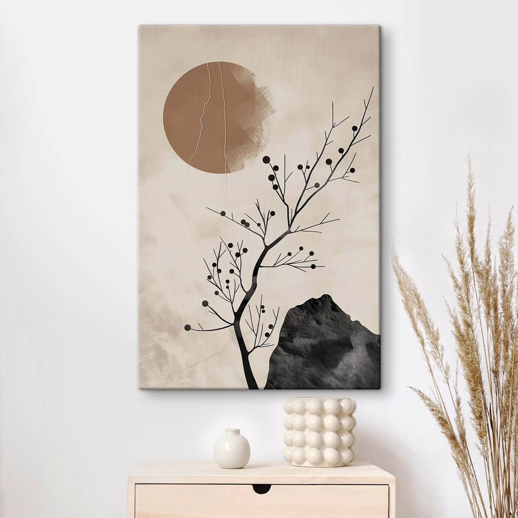 carta da parati Stile giapponese, calma ed equilibrio nr. s48631