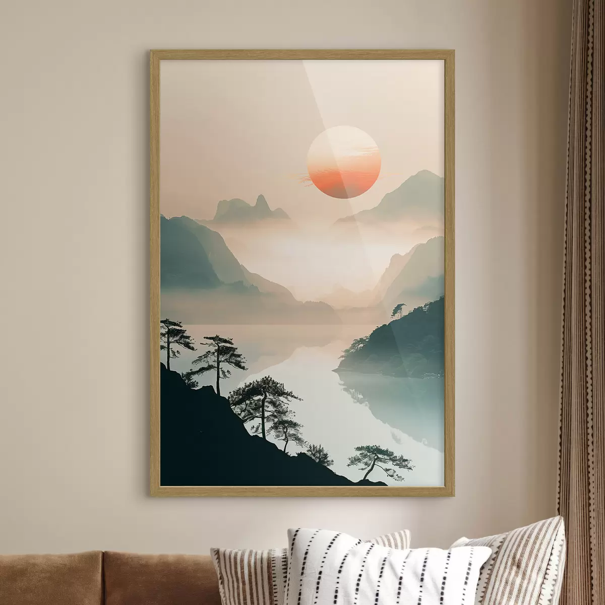 Poster Rami di bambù, stile orientale f48632