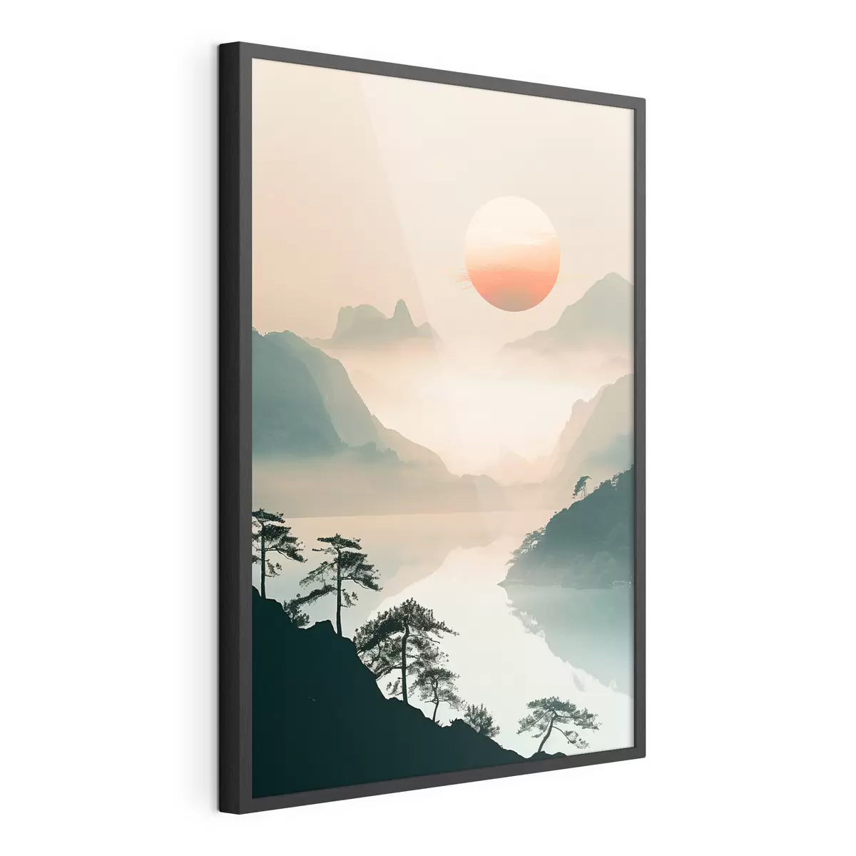 Poster Rami di bambù, stile orientale f48632