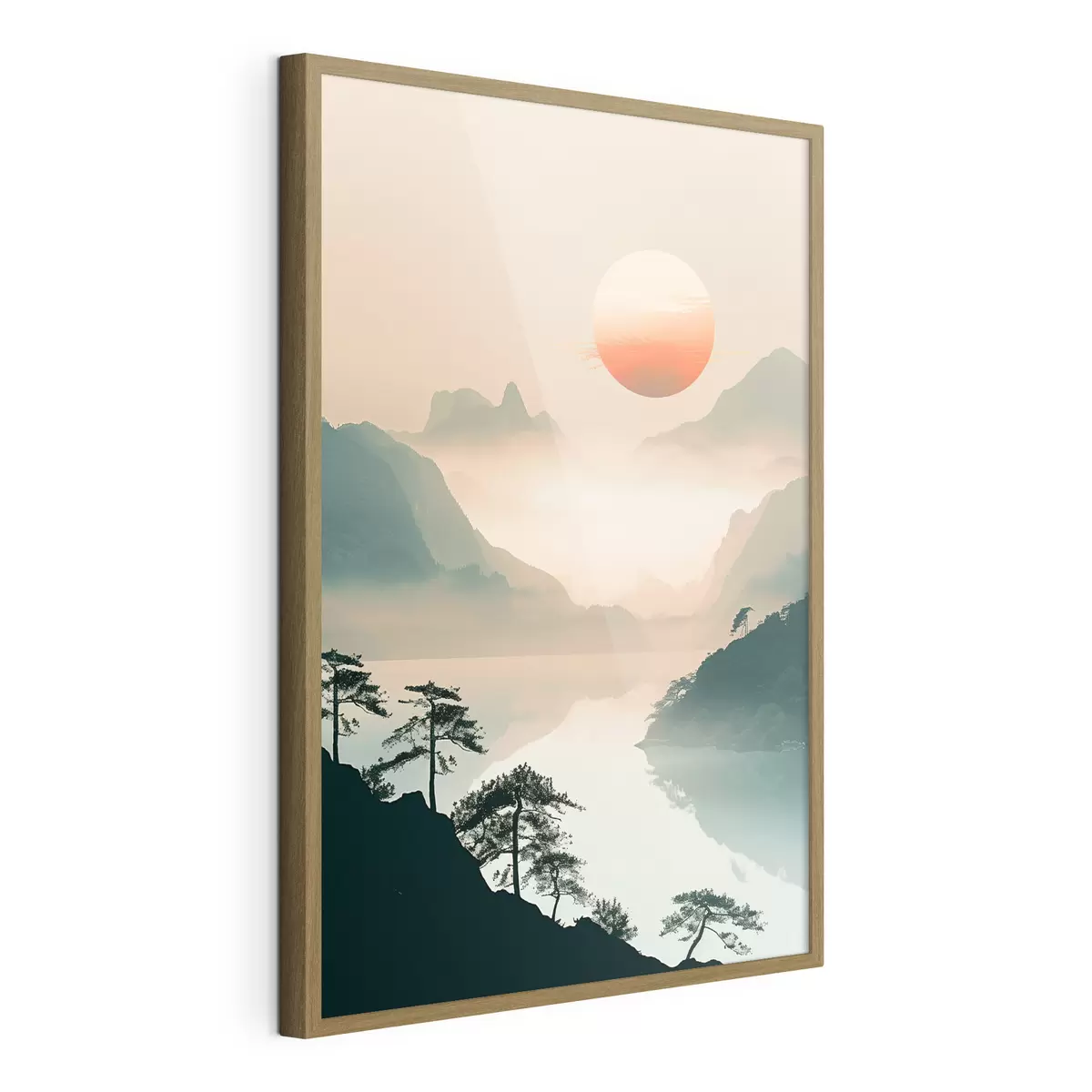 Poster Rami di bambù, stile orientale f48632