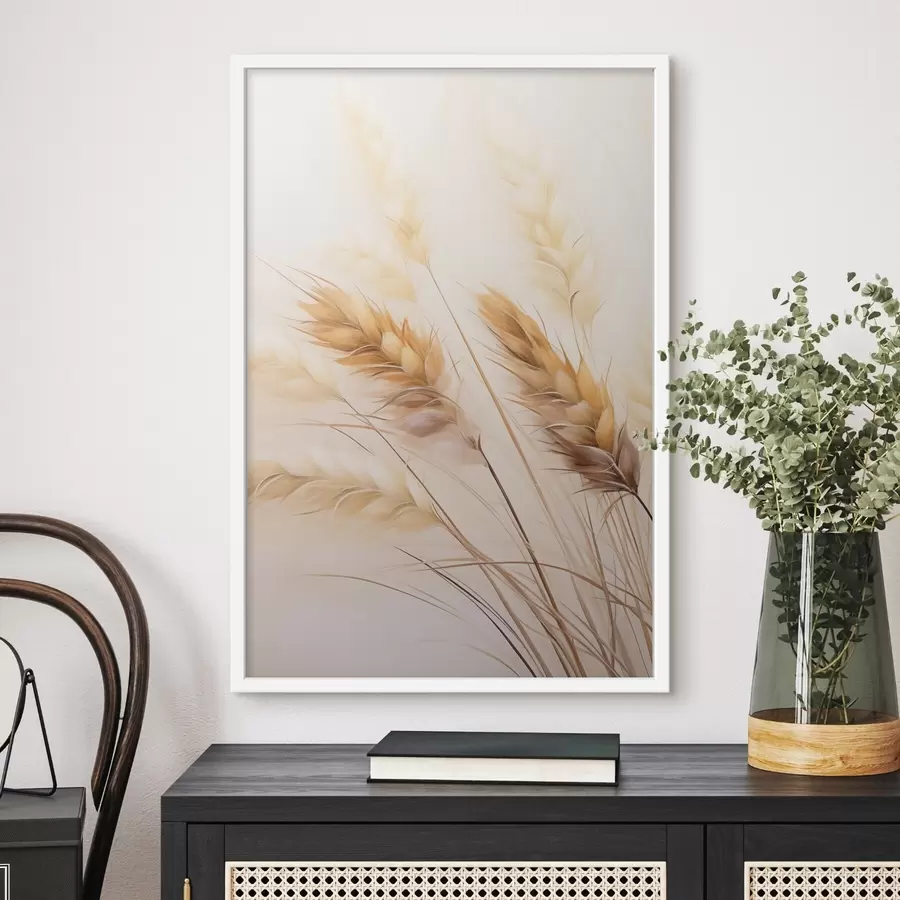 carta da parati Erbe essiccate, alla maniera scandinava nr. f48640