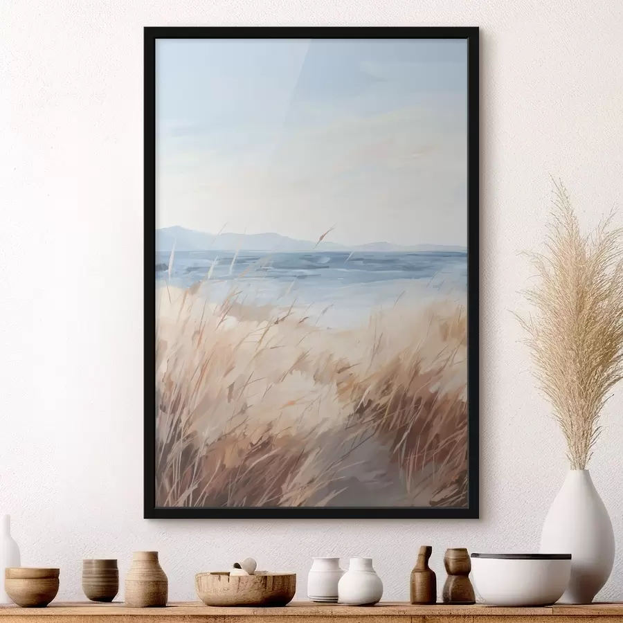 carta da parati Paesaggio costiero: imitazione di un dipinto nr. f48678