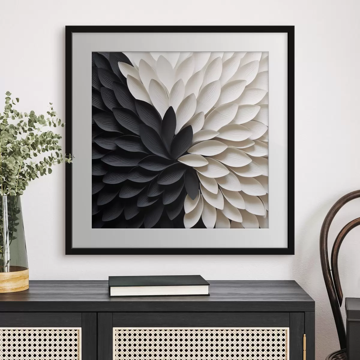 Poster Petali tra luce e ombra f48604
