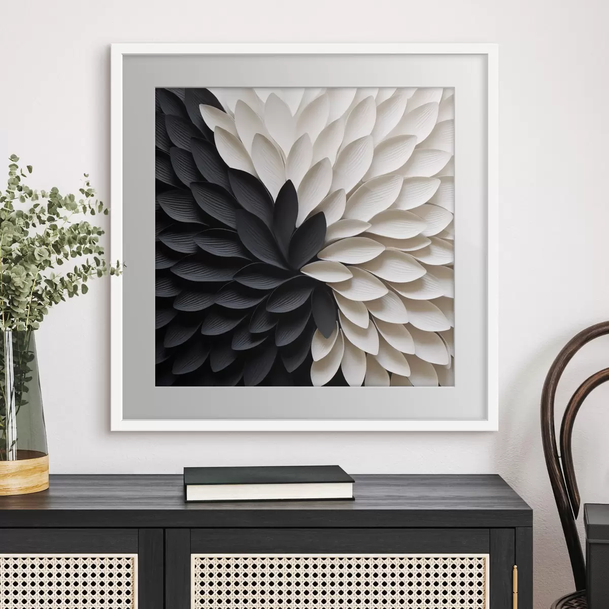Poster Petali tra luce e ombra f48604