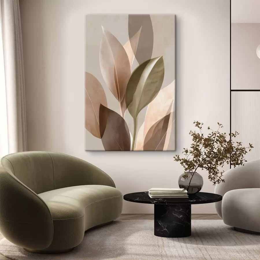 carta da parati Foglie astratte nr. s48610