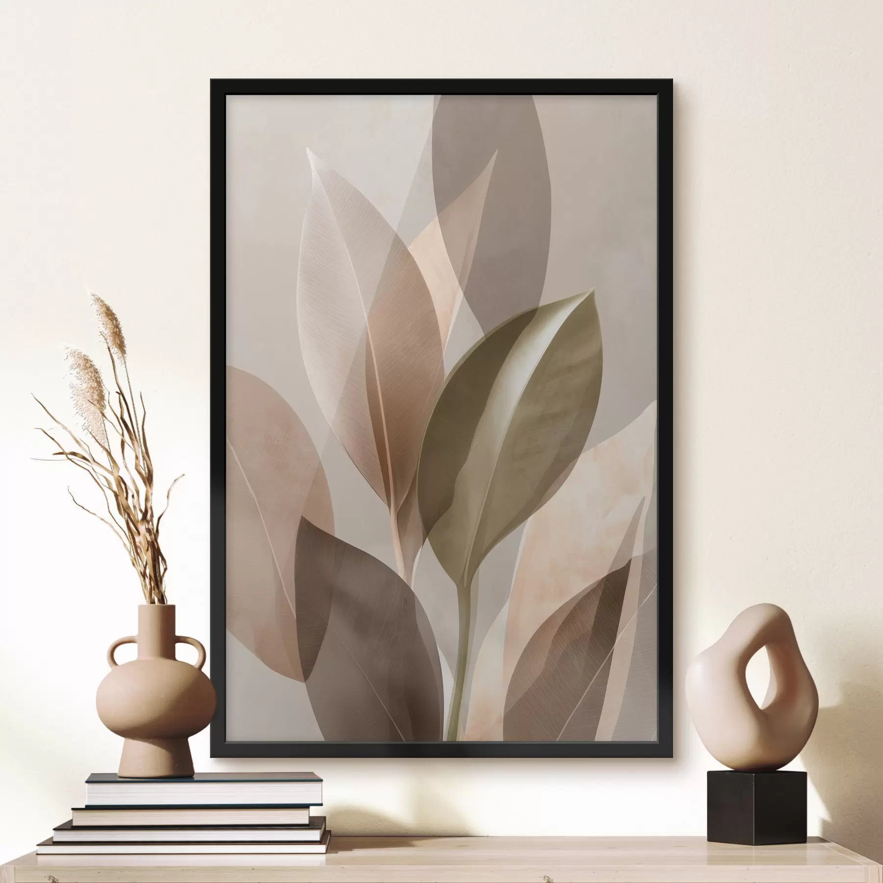 carta da parati Foglie astratte nr. f48610