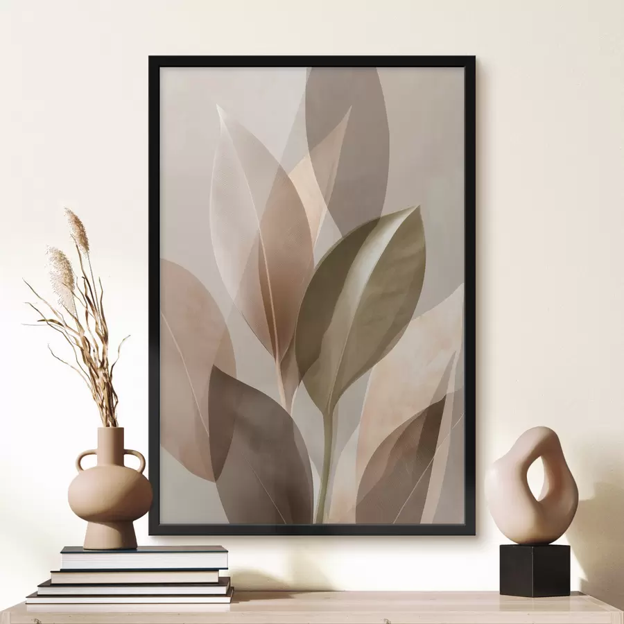 carta da parati Foglie astratte nr. f48610