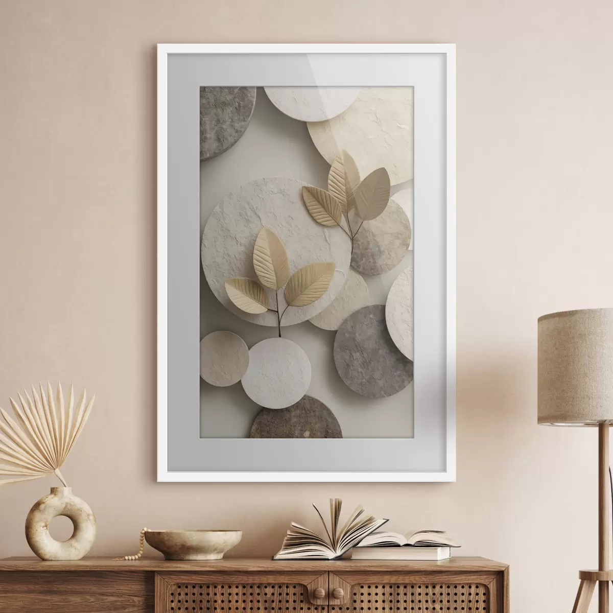 Poster Foglie in equilibrio f48692