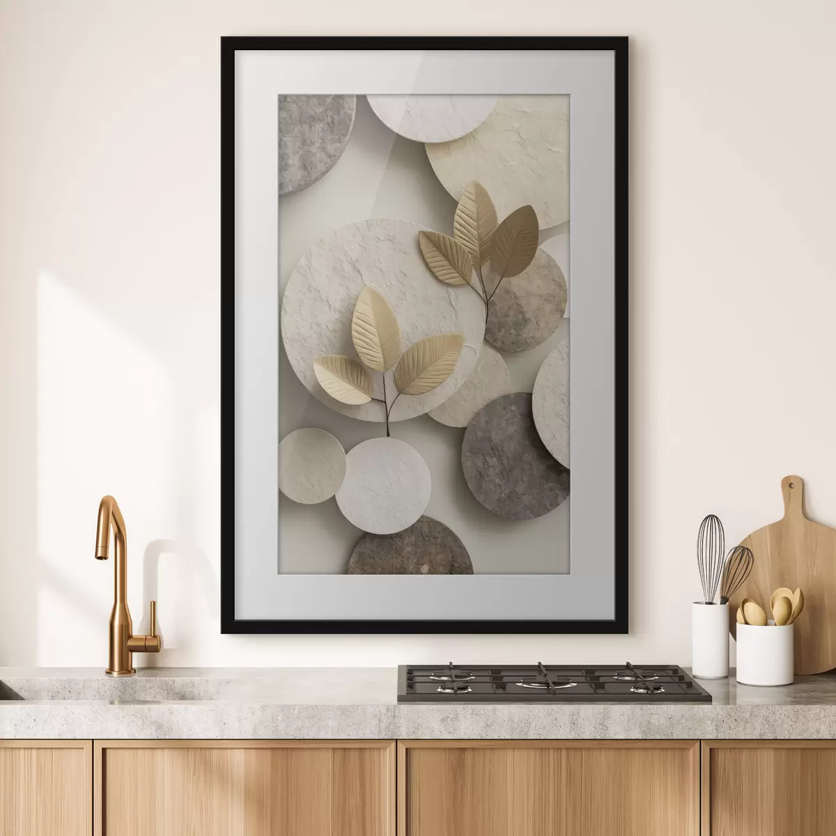 Poster Foglie in equilibrio f48692
