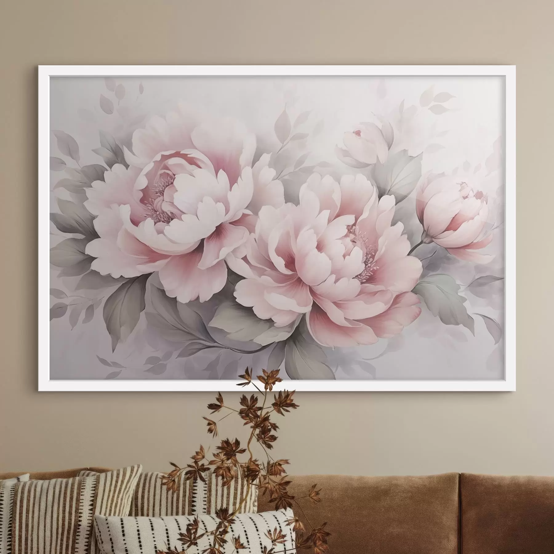carta da parati Peonie e contrasto nr. f48702