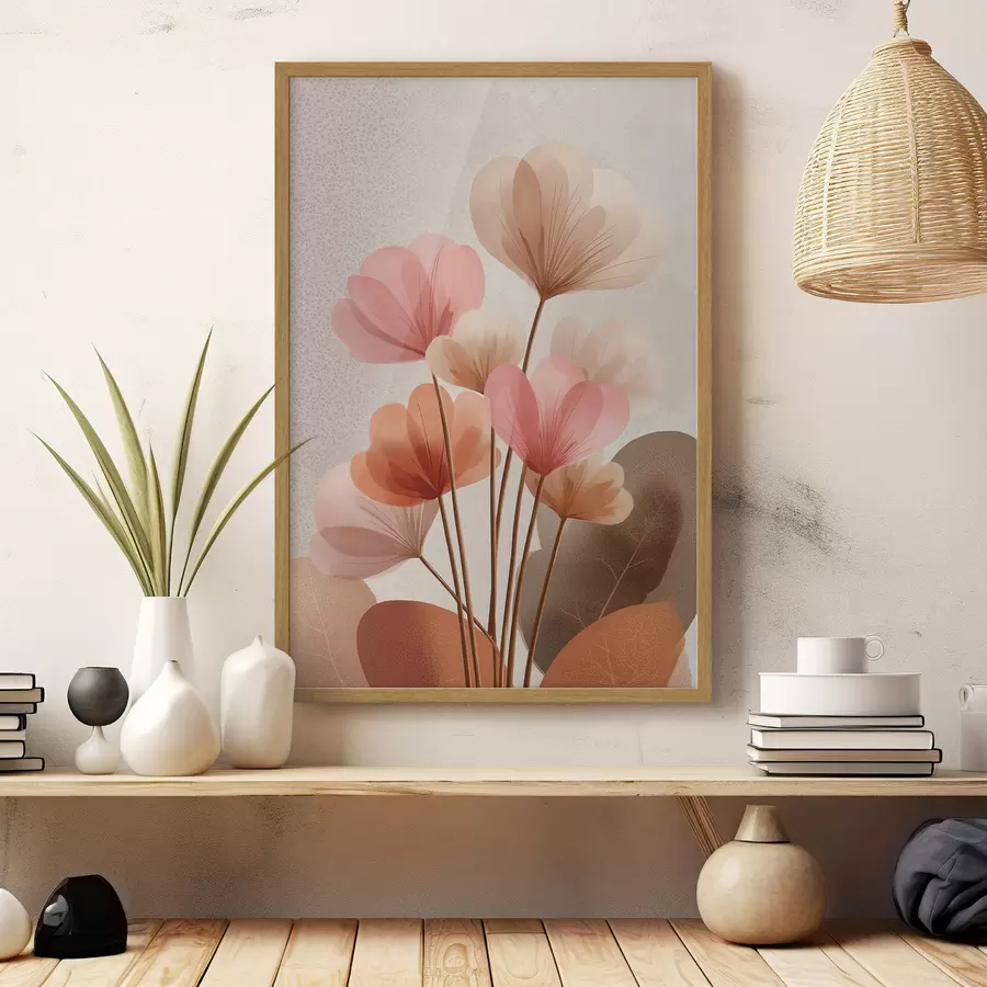 carta da parati Fiori boho nr. f48707