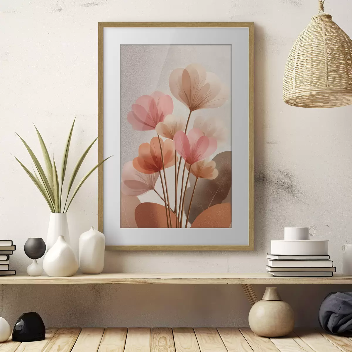 Poster Fiori boho f48707