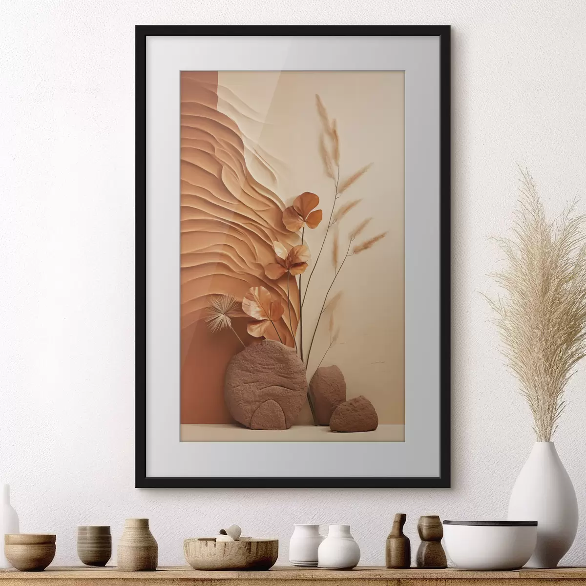 Poster Foglie e bellezza f48739