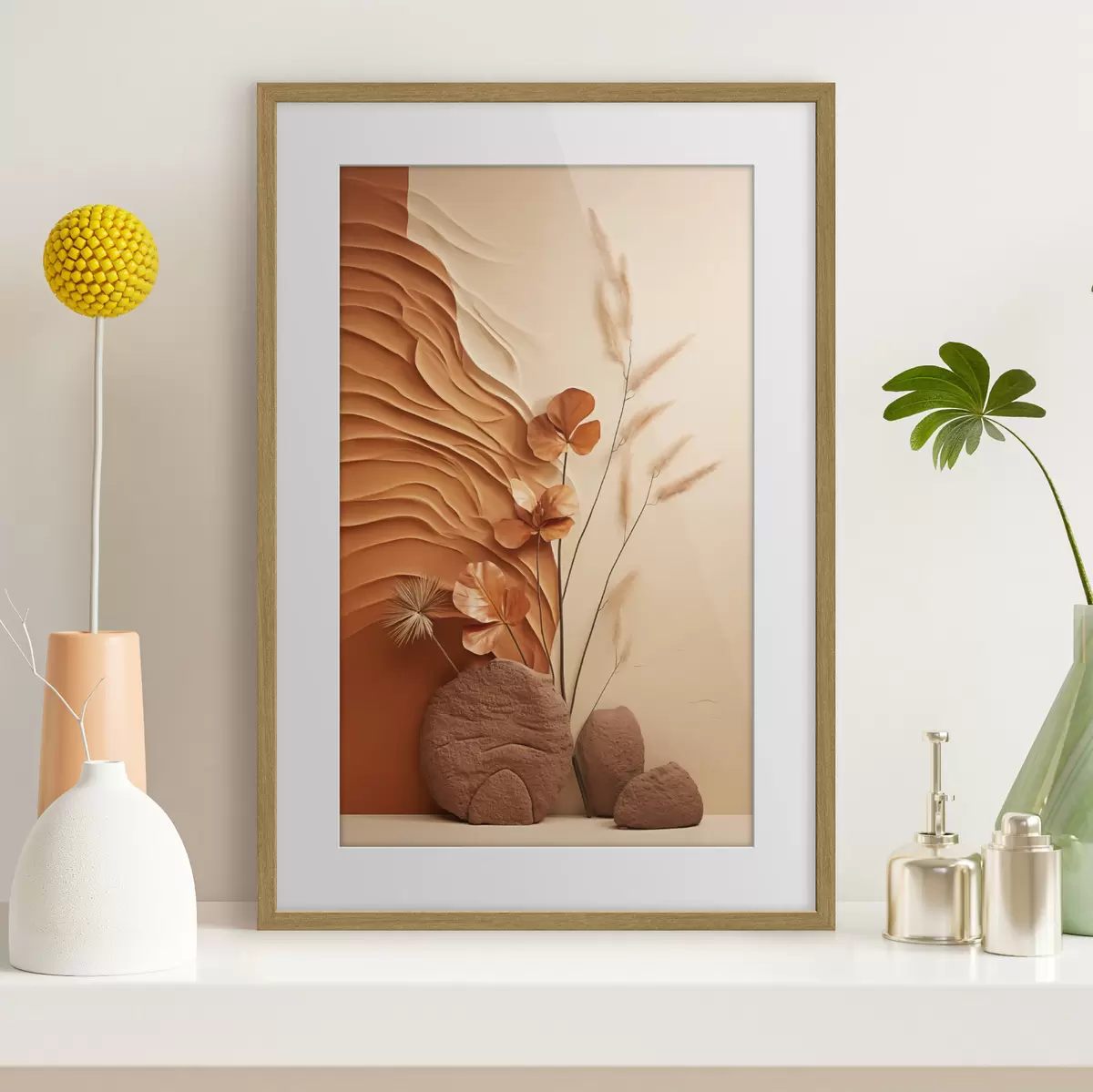 Poster Foglie e bellezza f48739