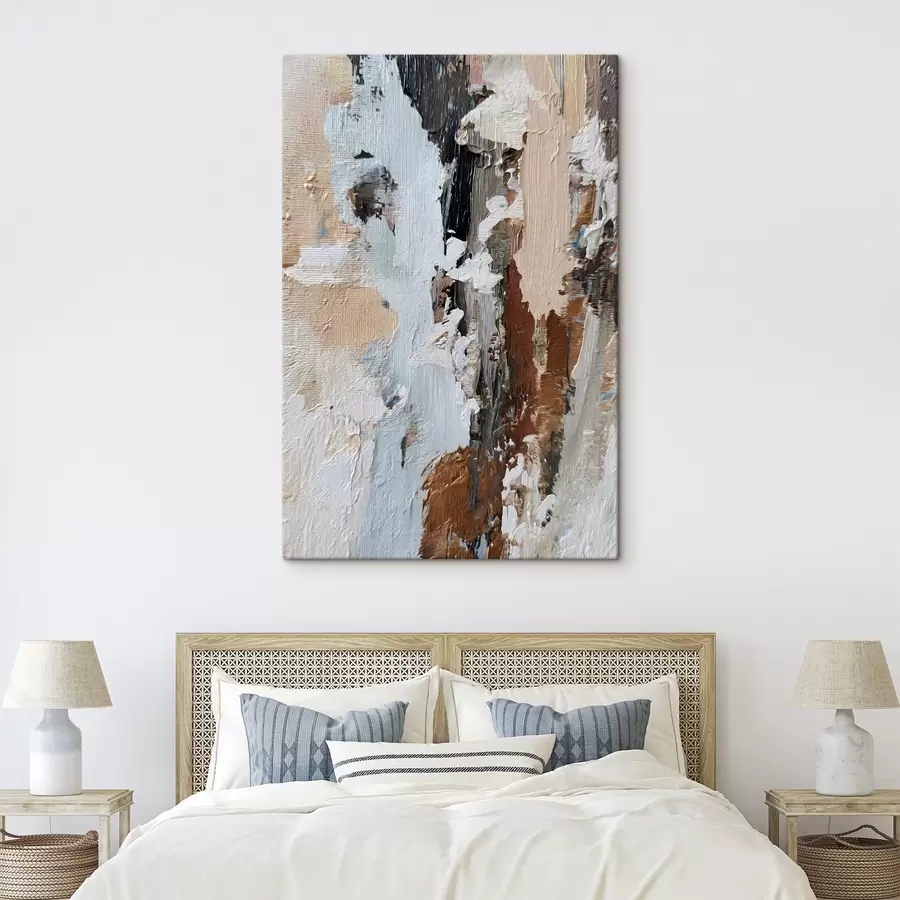 carta da parati astrazione espressiva; imitazione della pittura nr. s48783