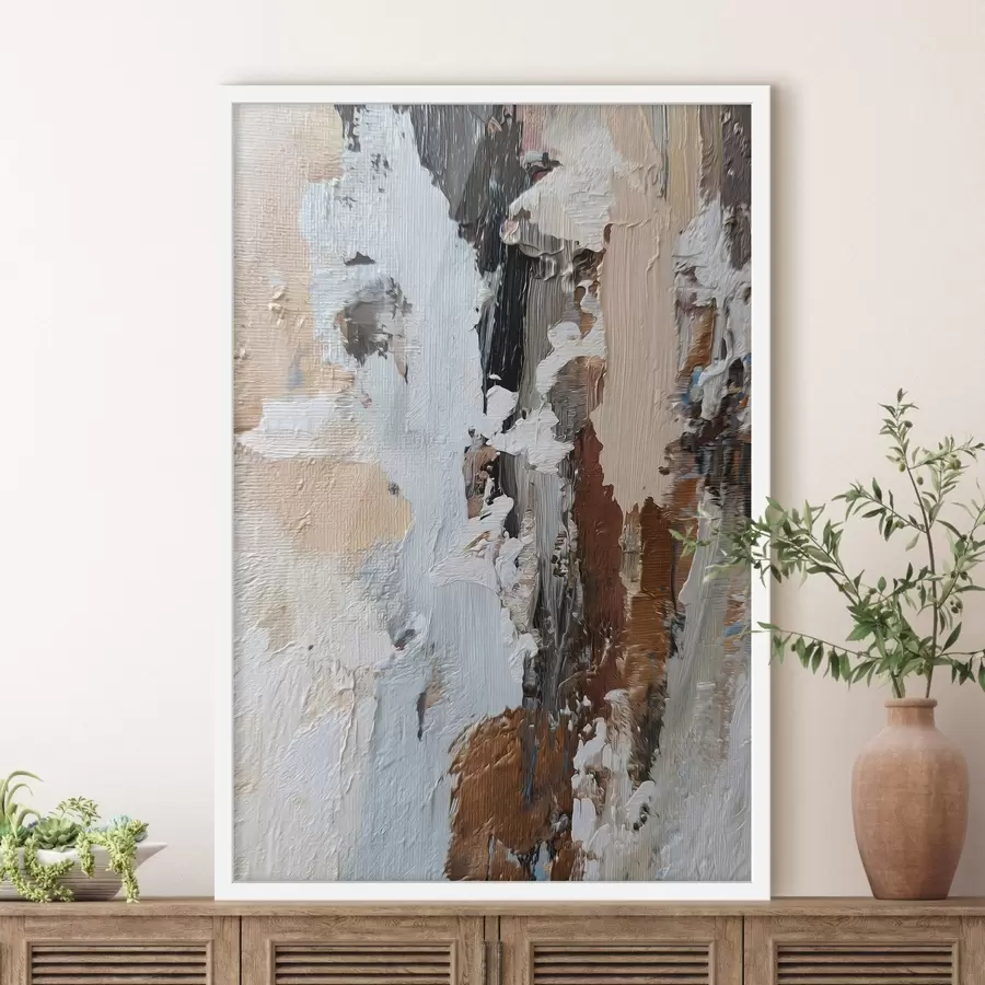 carta da parati astrazione espressiva; imitazione della pittura nr. f48783