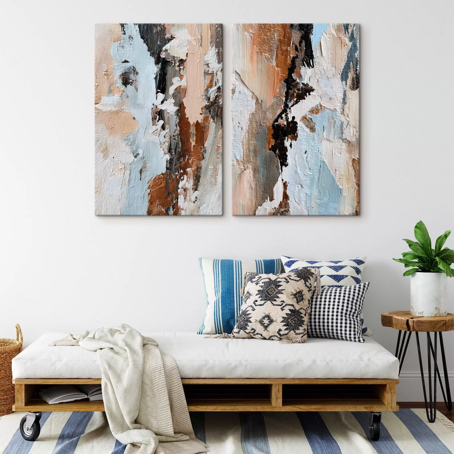 carta da parati astrazione espressiva; imitazione della pittura nr. m30332