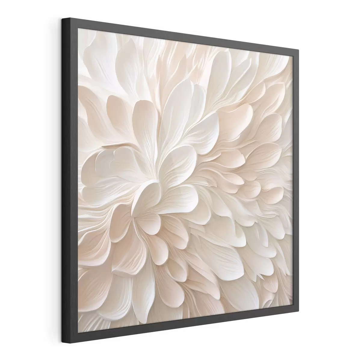 Poster Petali astratti: imitazione di un dipinto f48760