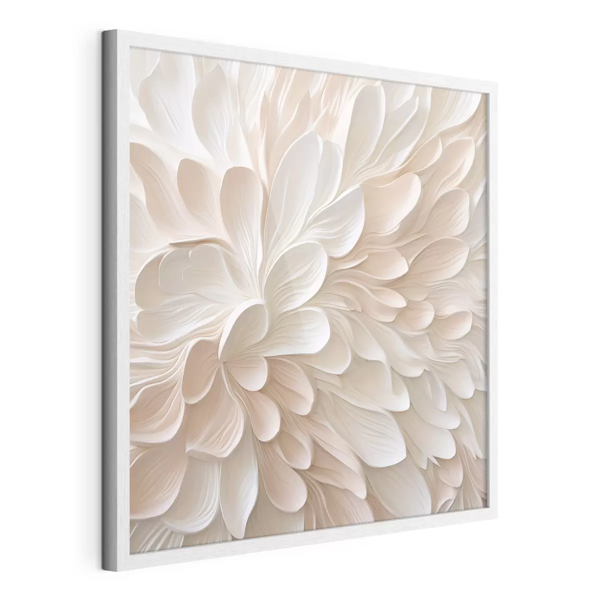 Poster Petali astratti: imitazione di un dipinto f48760