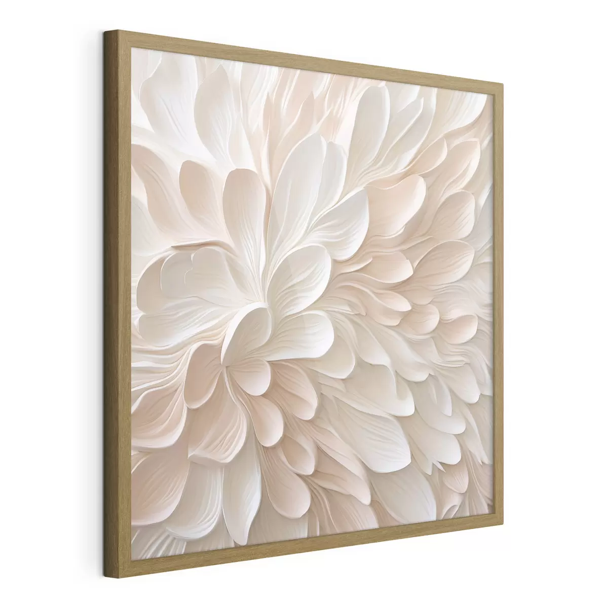 Poster Petali astratti: imitazione di un dipinto f48760