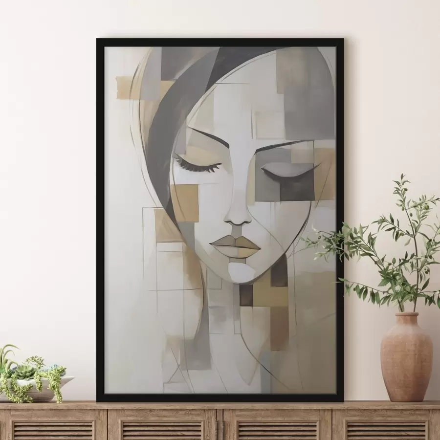 carta da parati Ritratto astratto nr. f48762