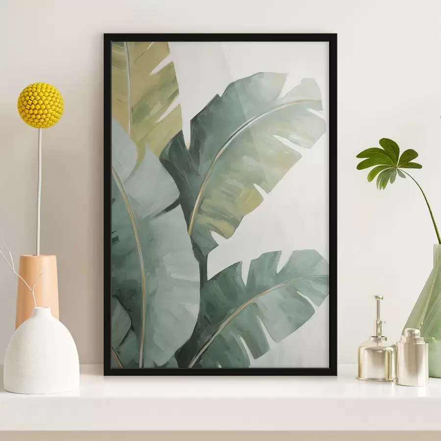 carta da parati Pittura che riproduce il fogliame nr. f48764