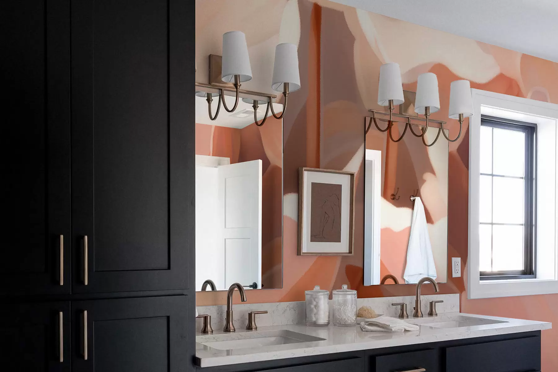 Carta da parati Floreale Peonie n. w05511