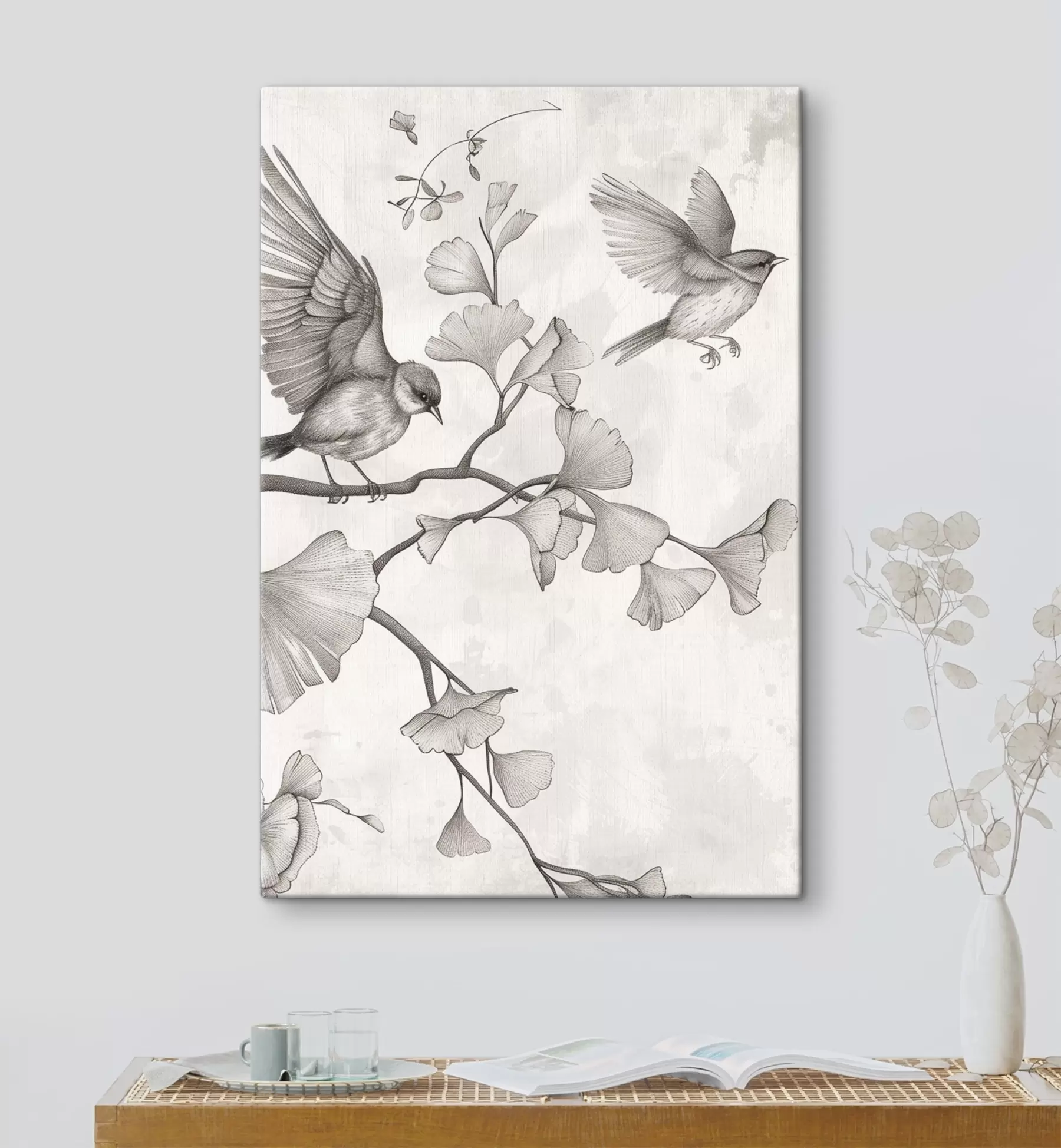 Quadro Uccelli sui rami nr. s48906