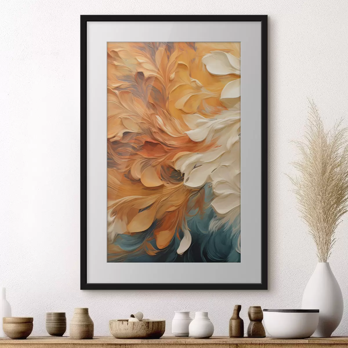Poster Bagliore ambrato f48903