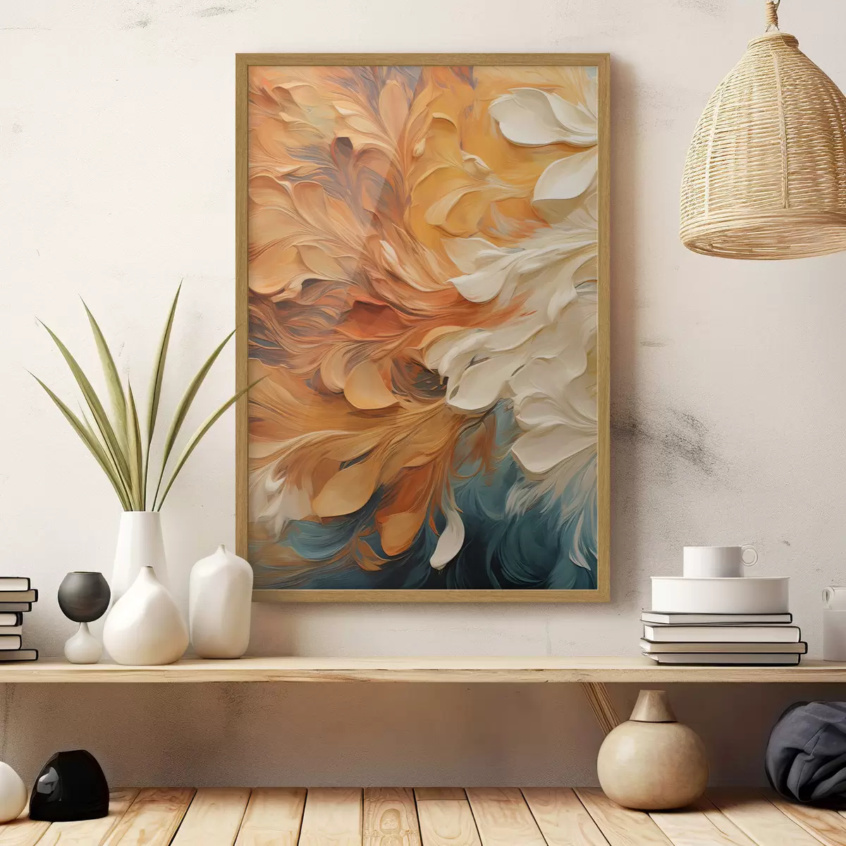 Poster Bagliore ambrato f48903